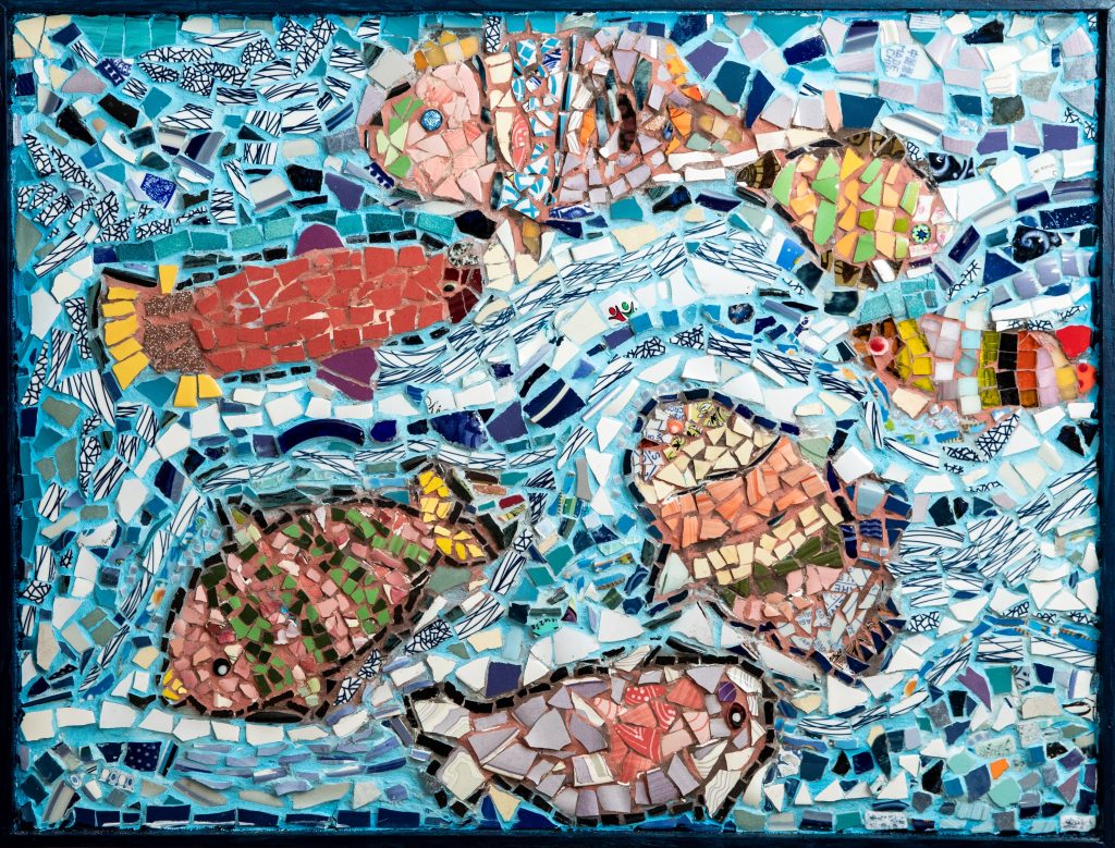 photo de l'oeuvre collective de l'Arche Montréal